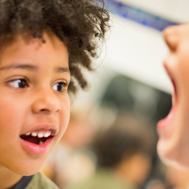 Kinder beim Zahnarzt