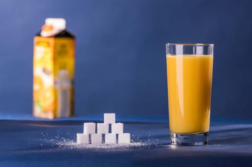 Zuckeranteil Orangensaft